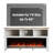 Unfinished TV Stand with Fireplace Included-91876552