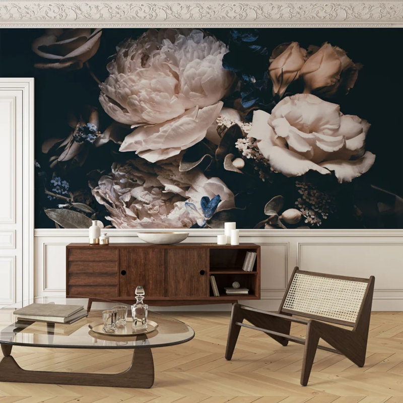 Midnight Bloom Harmony, 105.96" L x 138" W