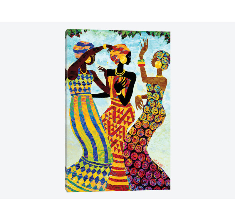 « célébration », impression sur toile, H 12 po x l 8 po x P 0,75 po, Toile tendue