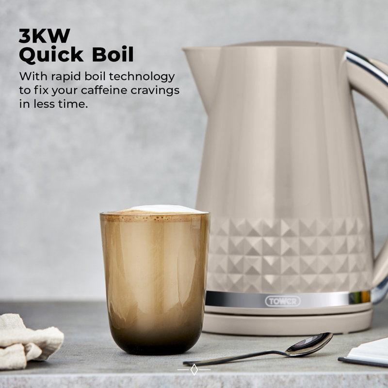 Tower Solitaire 1.5L Electric Tea Kettle