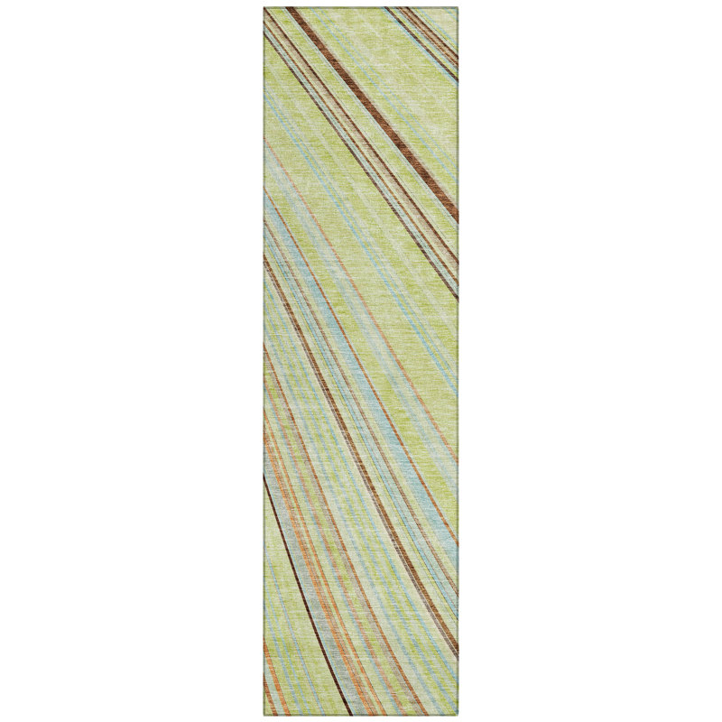 Tapis Chayden avec envers antidérapant, Tapis de couloir 2 pi 3 po x 7 pi 6 po