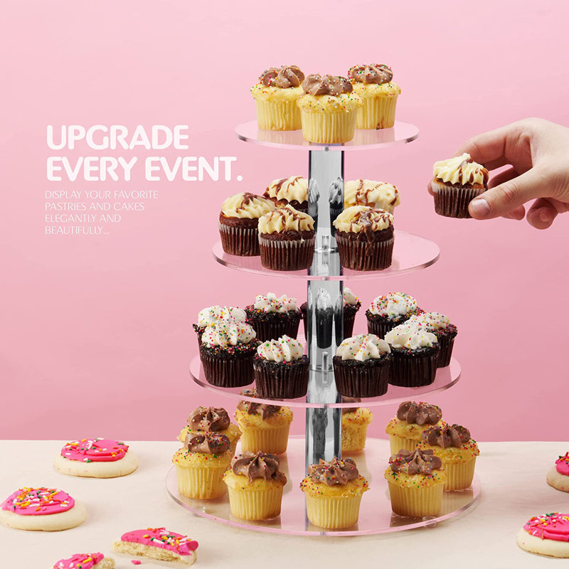 Agonlane Cake Stand, Clear