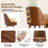 Kiain Swivel 26'' Upholstered Counter Height Bar Stool with Solid Wood legs-98706324