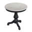 Danielle Marble 24" Pedestal Side Table-545122853