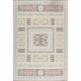 Aubusson Renaissance Wool Oriental Area Rug in Gold/Light Green