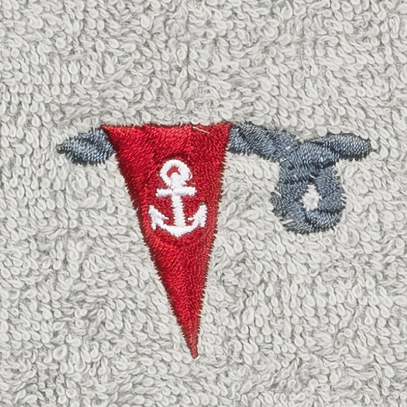 Essuie-mains en coton ETHAN, Gris clair