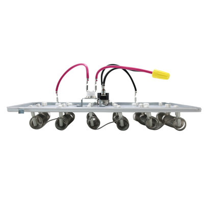 Chaufferette commerciale améliorée pour pièces entières (240V, 4,8 kW, 50 Hz) - pièce de rechange D510326P - de remplacement et compatible avec certaines sécheuses Unimac, Speed Queen, Primus, Cissell, IPSO et Huebsch