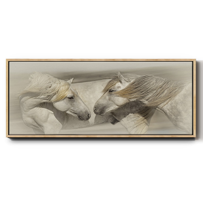 Old Acquaintances- Framed Canvas