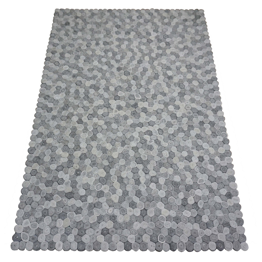 Cherlyn Hand Tufted Grey Rug