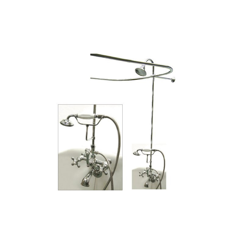 Vintage Volume Complete Shower System with Rough-in Valve, Oil Rubbed Bronze