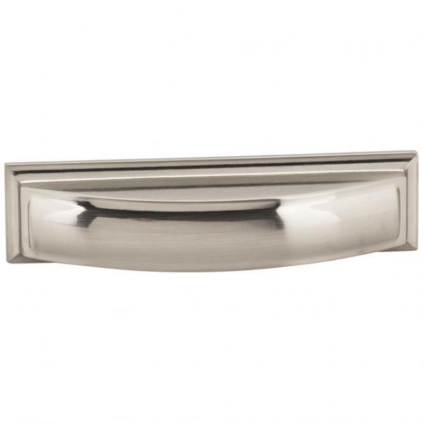 Annadale Cup/Bin Pull, 3 3/4", Satin Nickel