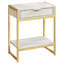 Table de bout d'appoint, tiroir, 1 tablette, 20 po, Himal-101190787-101190788