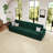 Velvet Sectional Sofa Bed Sleeper-1820958726