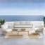 Turin 5 - Person Patio Conversation Sets with Cushions