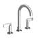 Priya Widespread Bathroom Faucet with Drain Assembly
