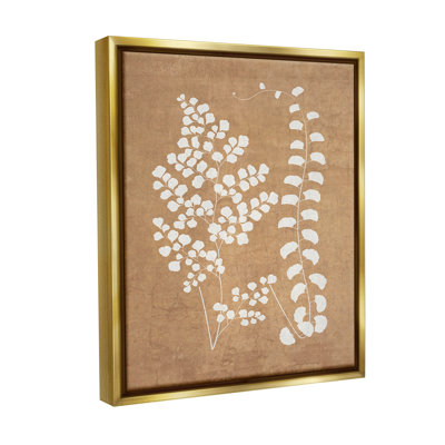 «Boho Garden Sprigs Floater Frame» sur