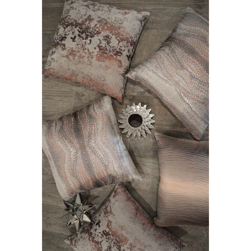 Rhythm Pillow Cover & Insert, Pink, Square 24"