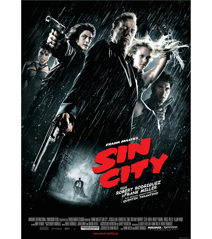 Sin City, 24" H x 17" W