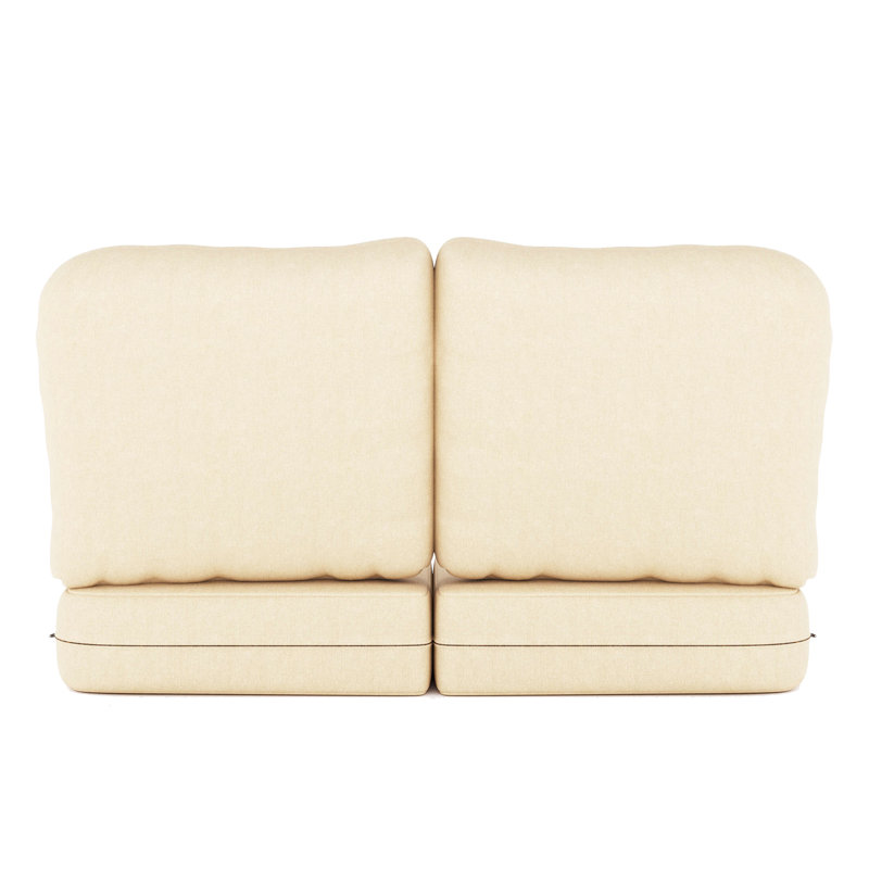Indoor/Outdoor Sunbrella® Seat/Back Cushion, Canvas Canvas Sunbrella® Canvas