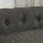 Lit rectangulaire surélevé durable pour petits et moyens chiens - Canapé moderne gris foncé-519781498