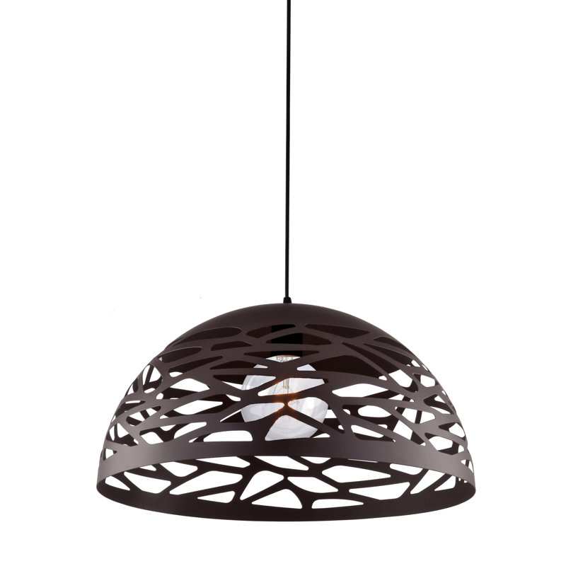 Wogina 1 - Light Single Pendant, Matte Black
