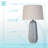 Speckled Stone - 30" x 17" - Ceramic Table Lamp