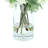 Delphinium and Cherry Blossom Floral Arrangement in Vase