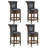 Elveria Classic Upholstered Bar Stools With Wooden Frame And Nailhead Trim-106913298-106913300-106913299