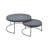 Volterra Large Round Nesting Coffee Tables