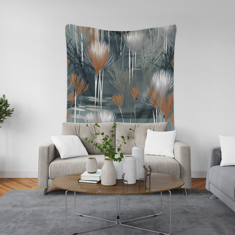 Tapisserie murale, H 88 po x l 104 po 