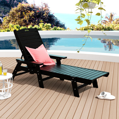 Chaise longue simple inclinable Laguna