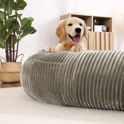 Lit pour chien humain, grand lit lavable pour les humains et les chiens