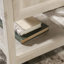 Bureau en L Coastal avec tiroirs classeurs (tabourets non inclus)