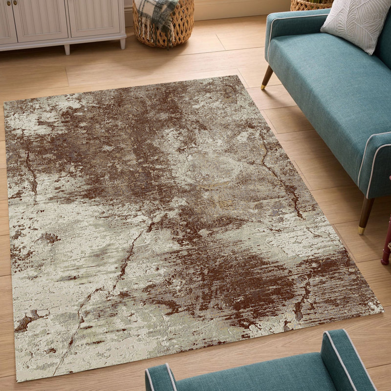 Tapis multicolore à motif spécial, Rectangle 7 pi 10 po x 10 pi 6 po