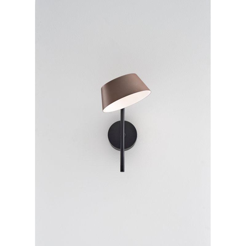 OLO XL Wall Arm Single Lamp, Cocoa
