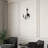 3 Light Black Extra Large Wall Sconce-223052998