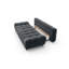 Nicolus 3 Seater Velvet Sofa Bed-439193538