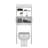 Madrid Over The Toilet Cabinet, Double Door, Two Shelves-1446937980