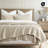 Stonewashed Crinkle Cotton Box Stitch Quilt Set-105834153-105834150