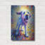 «Shake It Off Pooch» par Rich Monet, art mural en métal-23314868