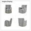 Fauteuil pivotant 28 po Arching-645966168