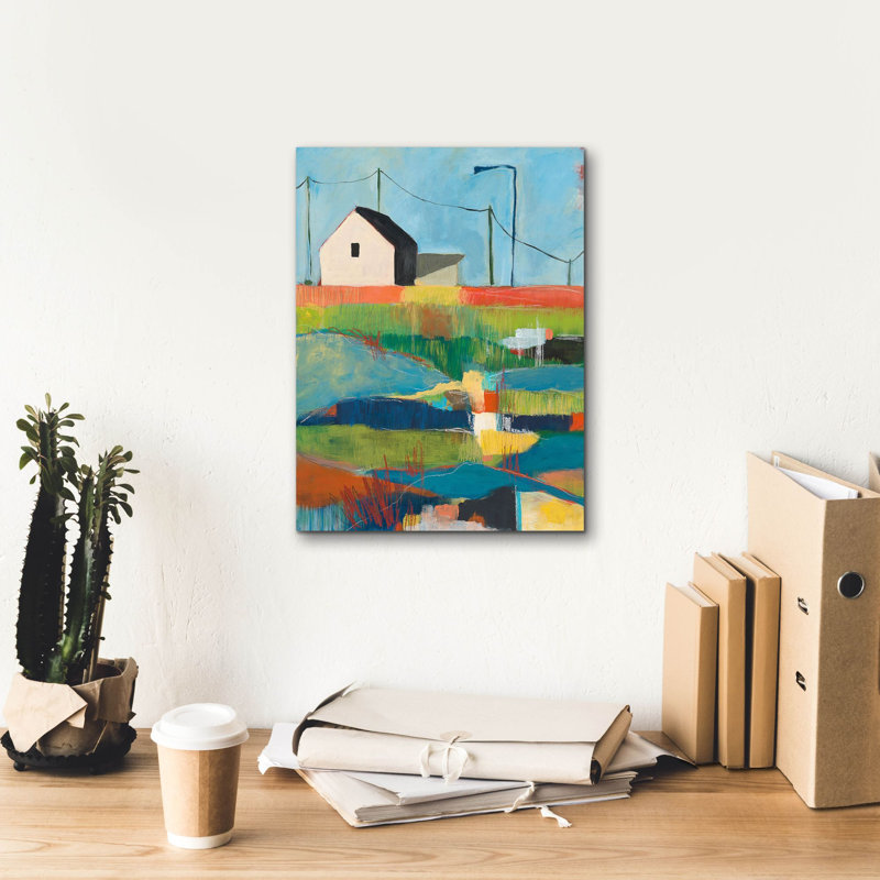 «Western Edge» par Jan Weiss, art mural sur toile