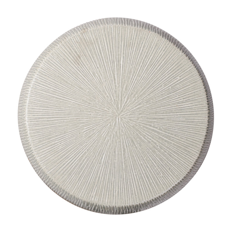 Sunburst Garden Stool, Olive Semi Gloss