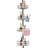 56" to 114" High Shower Corner Caddy Tension Pole Rust-Proof Tension Pole-1040450841