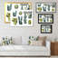 " Set Of Cactus On White "-1847084517-1847084516