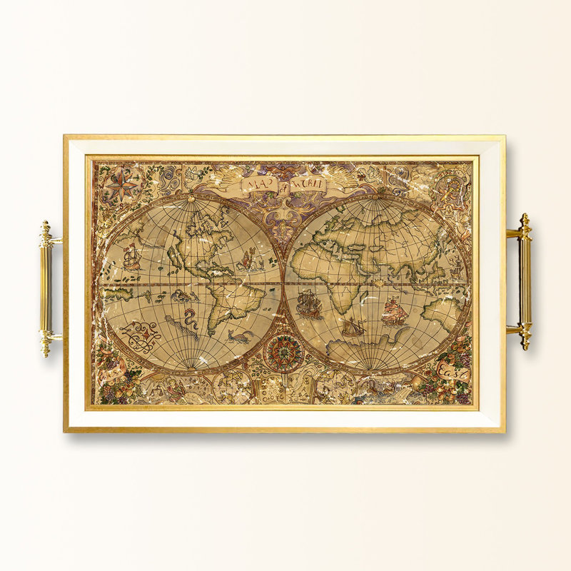 Elegant Glass Tray, 19.7 x 11.4 x 1.4 inches | 100% Durable Glass Construction | Easy to Clean with Damp Cloth | Ideal for Serving, Decorative Display, and Organizing | Stylish Addition to Home Décor