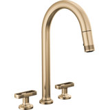 Kintsu® Widespread Pull-Down Faucet With Arc Spout