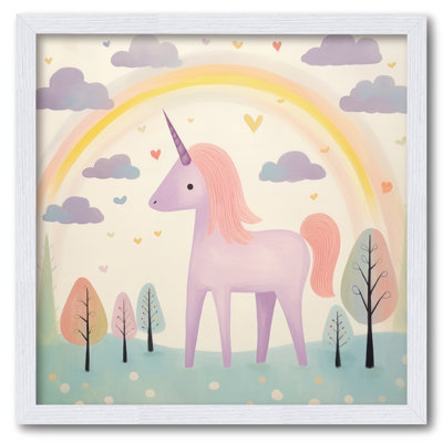 Planche 16 x 16 Rainbow Unicorn Dreams