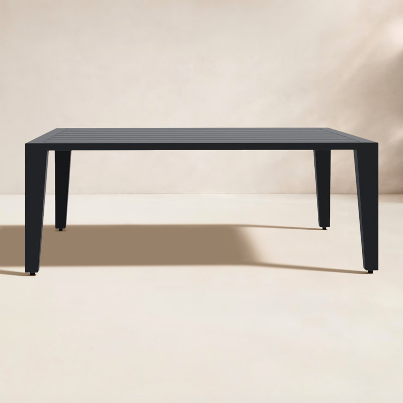 Solstice Rectangular Outdoor Coffee Table , 40 " W 36 " D, Gray