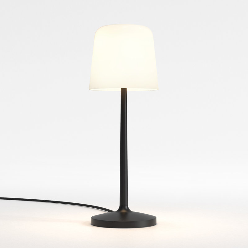 Ella Table Lamp, Matte Black